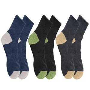 3-Pair: Men's Ankle Socks Compression Fit