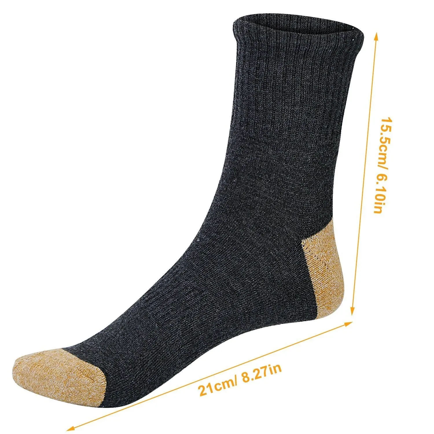 3-Pair: Men's Ankle Socks Compression Fit