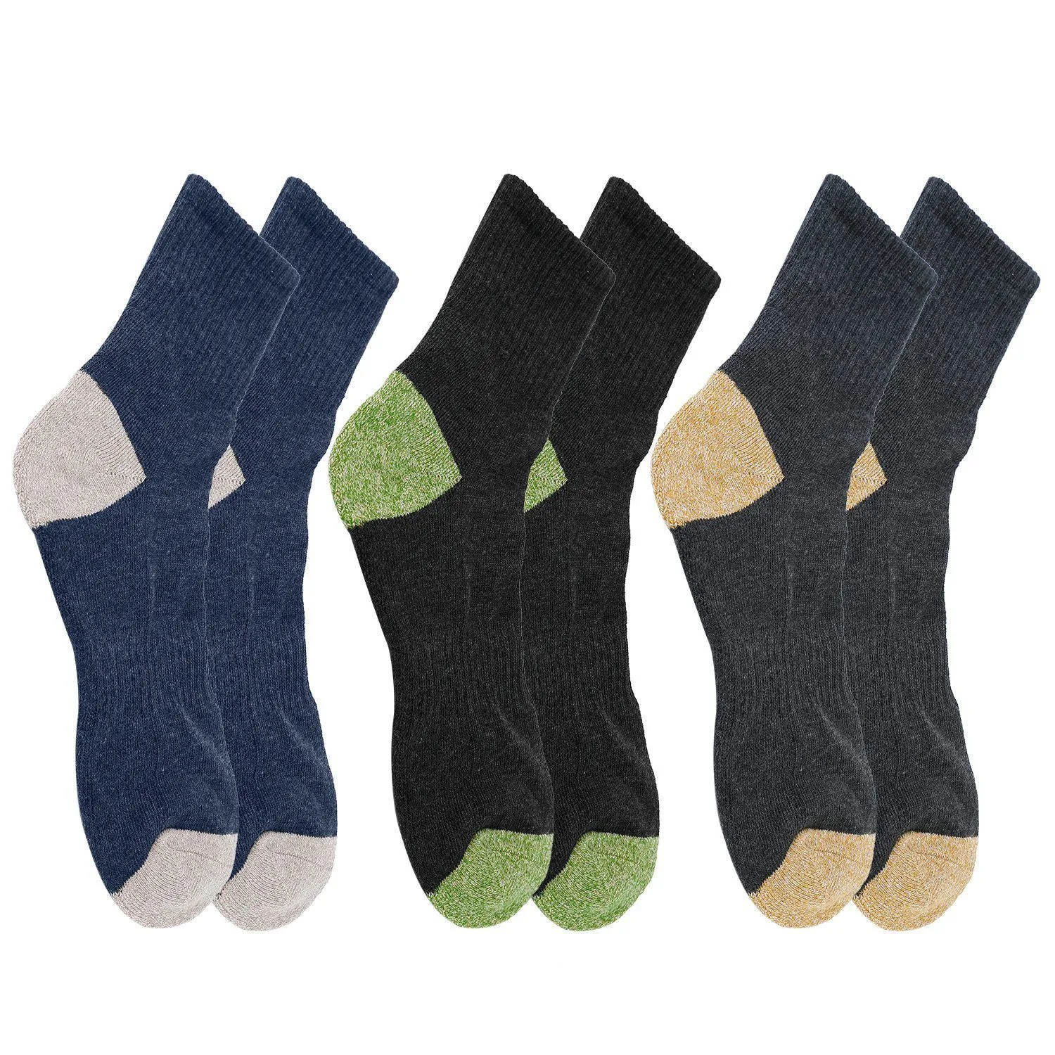 3-Pair: Men's Ankle Socks Compression Fit