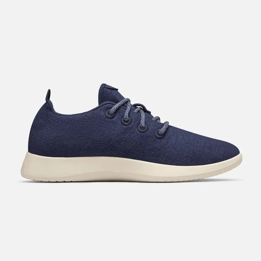 Allbirds Wool Runners - LIMITED EDITION: Navy Blue (Cream Sole)