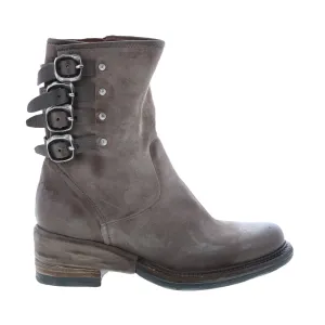 A.S. 98 Spero A23215-301 Womens Gray Leather Hook & Loop Casual Dress Boots