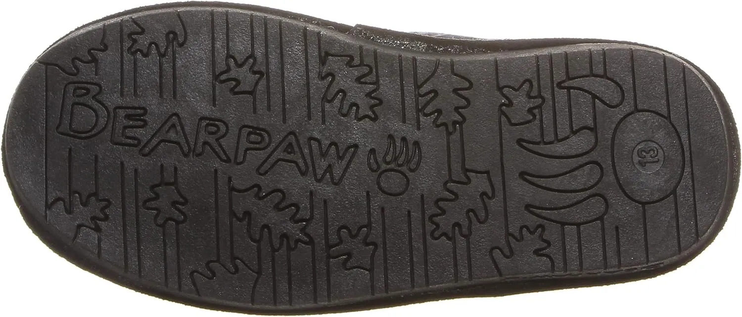BEARPAW Youth Boshie Multiple Colors | Youth's Boot Classic Suede | Kid's Slip On Boot | Comfortable Winter Boot