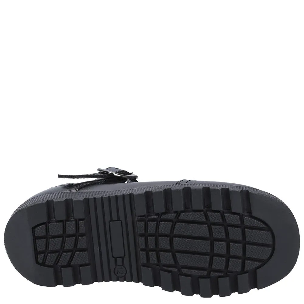 Black Kerry Junior School Shoes