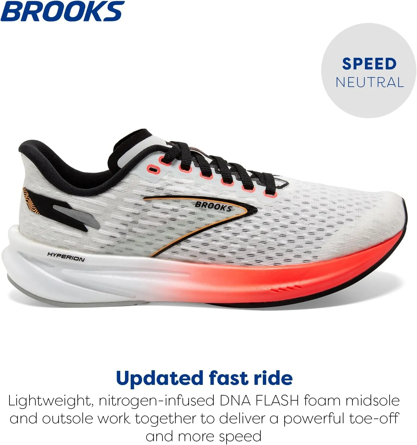 Brooks Womens Hyperion Neutral Running Shoe