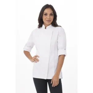 Chef Works Urban Womens Hartford Lightweight L/S Zipper Coat WhiteSize XXL Chef Works Urban Womens Hartford Lightweight L/S Zipper Coat WhiteSize XXL