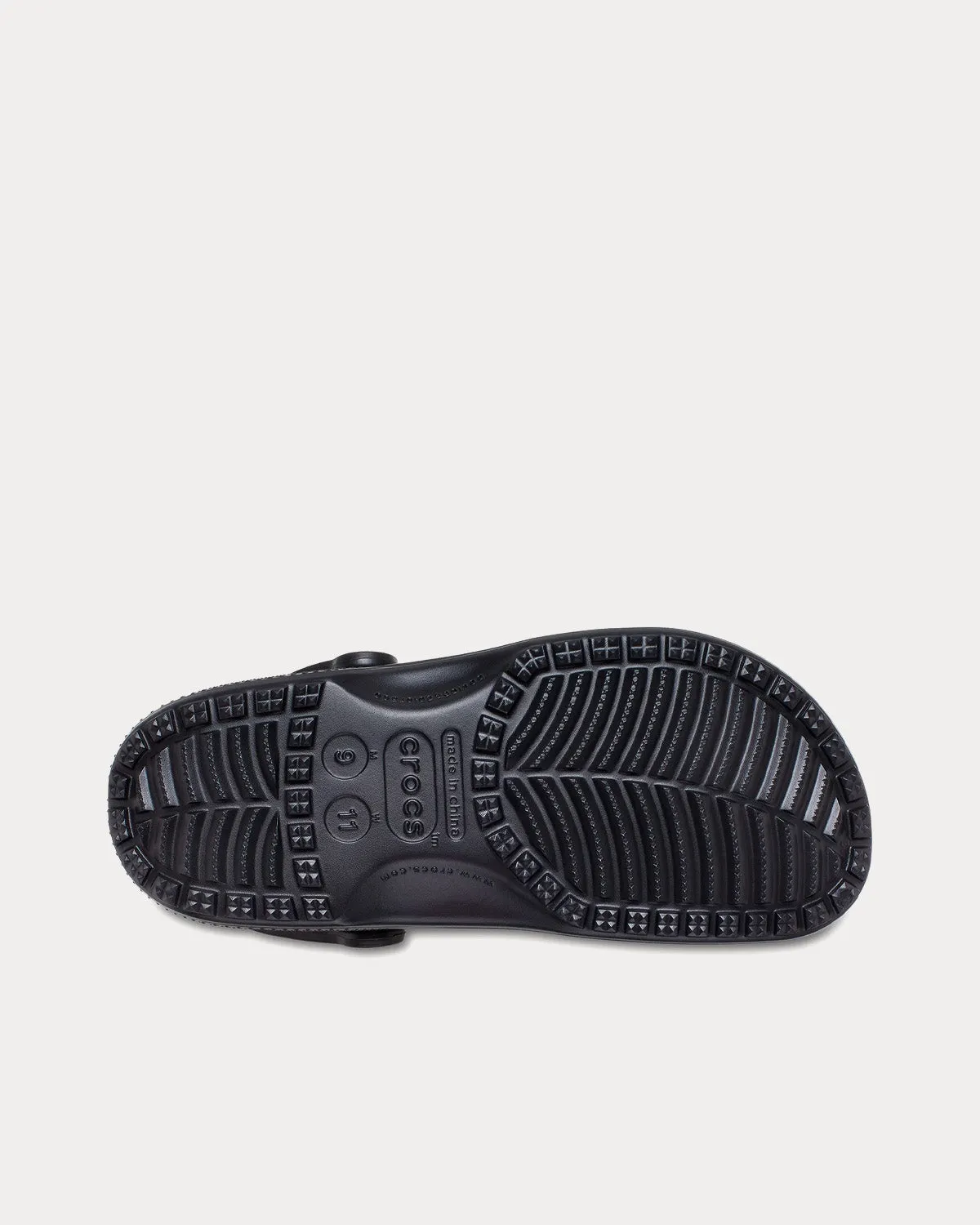 Classic Clog Black Slip Ons