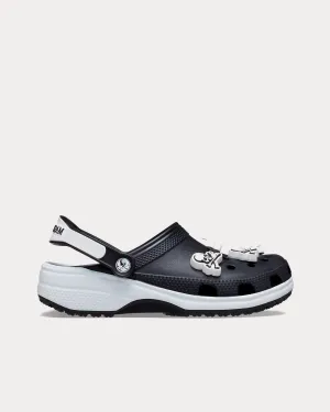 Classic Clog Black / White Slip Ons