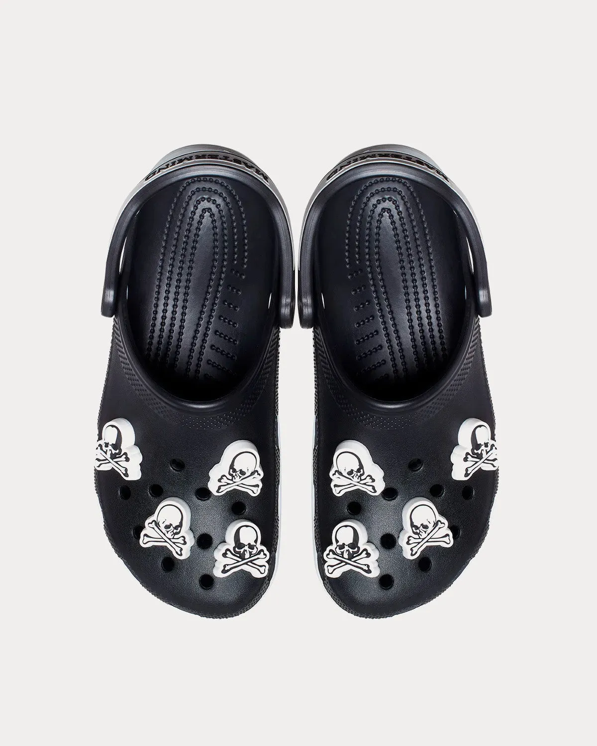 Classic Clog Black / White Slip Ons