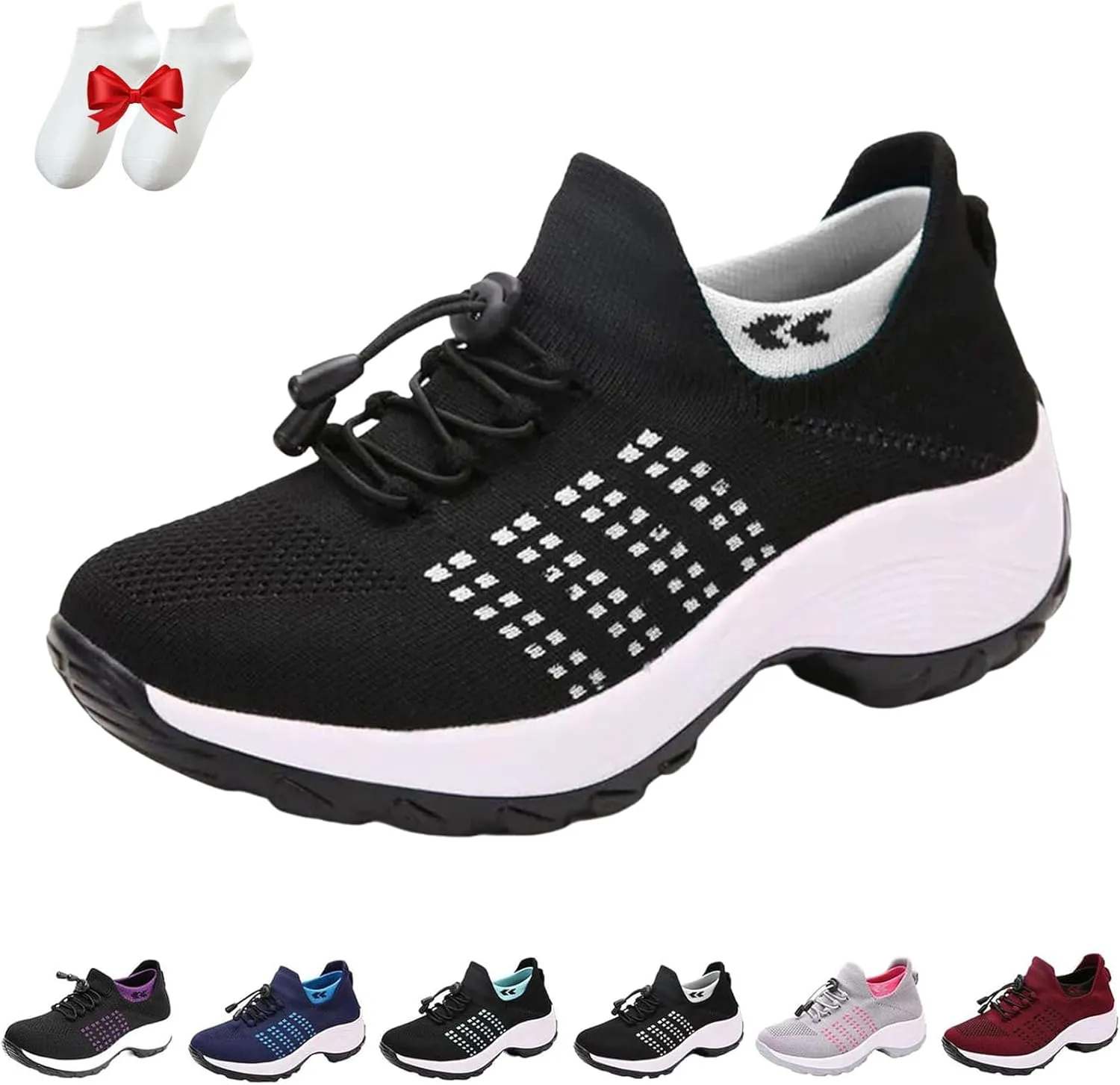 Comfort Wear Orthowear Shoes for Women, 2025 Comfortwear Ortho Stretch Cushion Shoes for Women Plantar Fasciitis