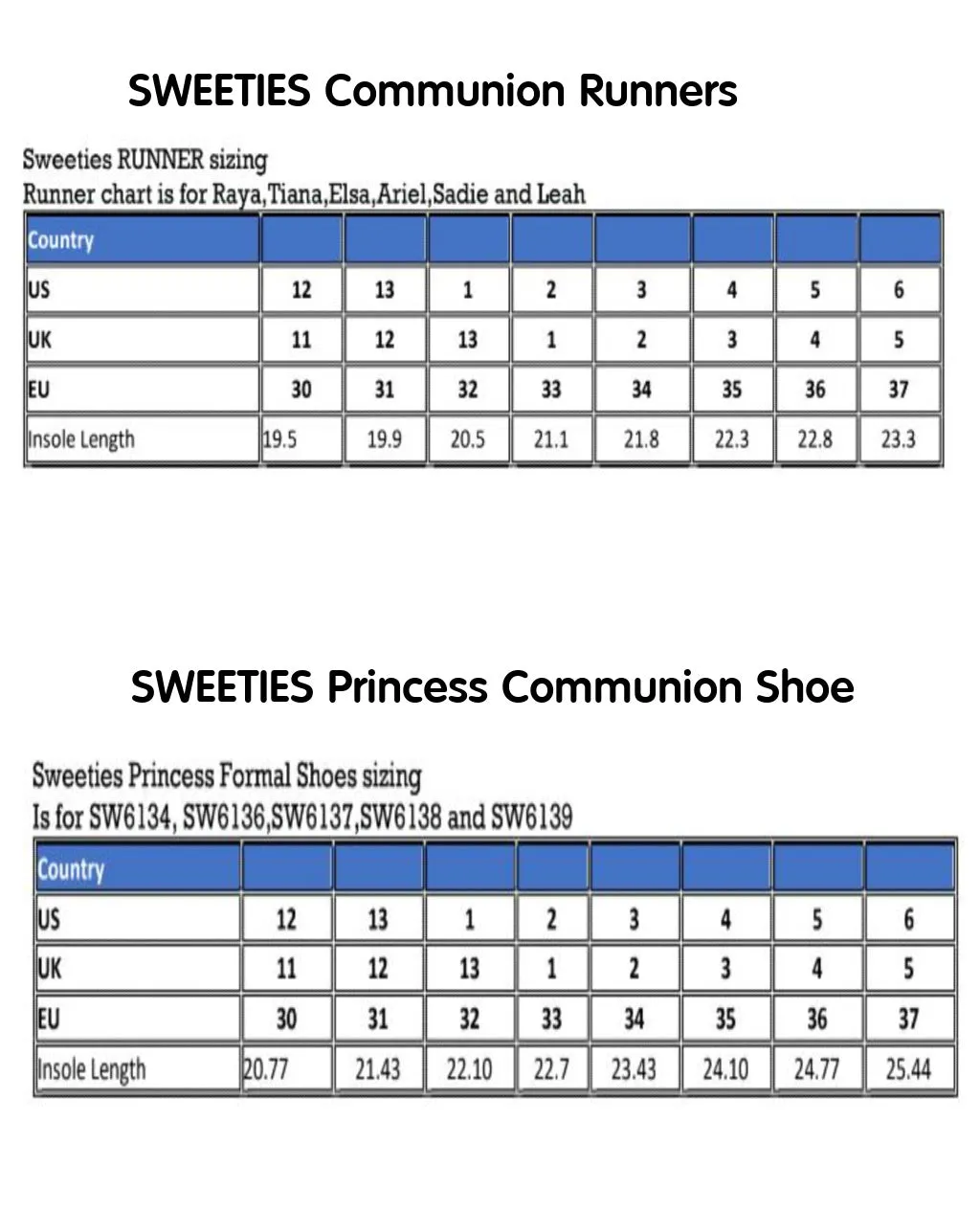 Communion Runner by Sweetie Pie - ELSA