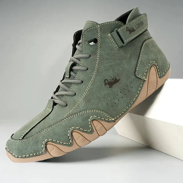 ConfortStep – Chaussures en cuir pieds nus antidérapantes