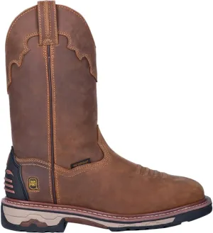 Dan Post Mens Blayde Waterproof Steel Toe Work Safety Shoes Casual - Brown - Size 10 EW
