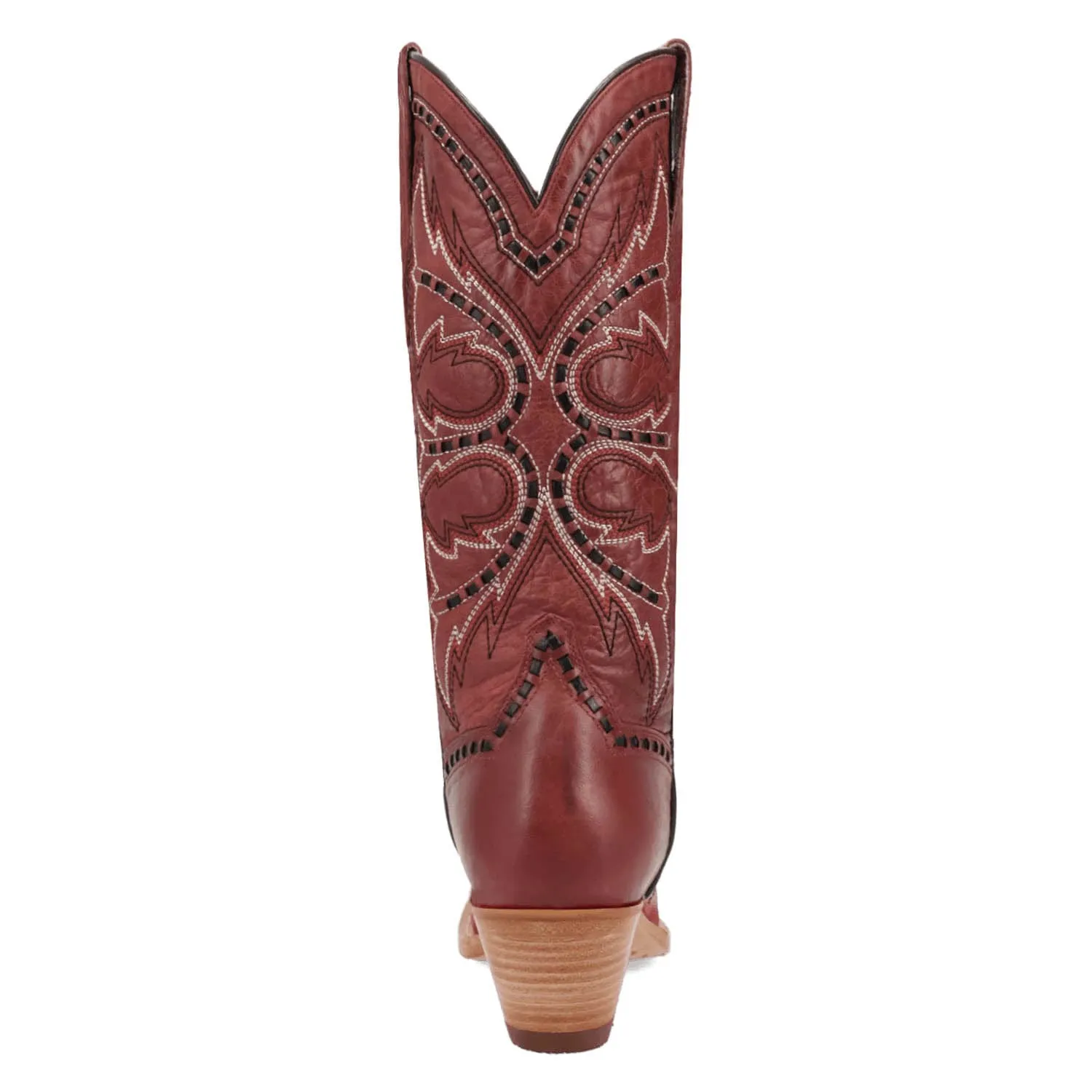 Dan Post Womens Mesa Red Leather Cowboy Boots