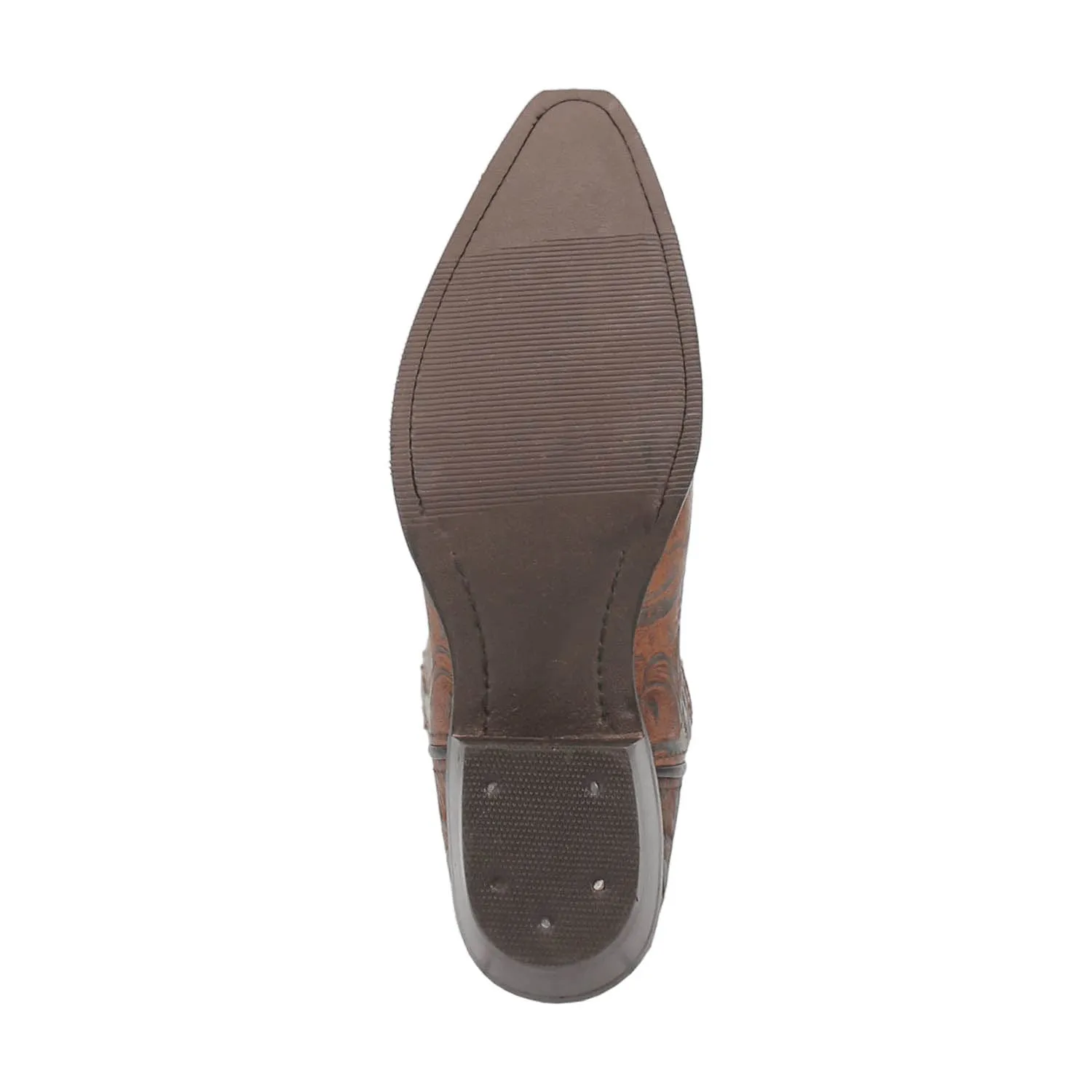 Dingo Womens Bellona Brown Leather Cowboy Boots 9.5 M