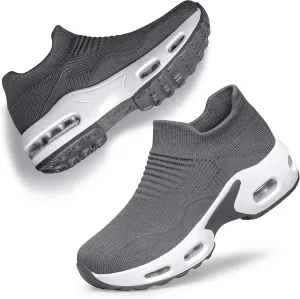 DOUSSPRT Womens Walking Shoes Slip on Sock Sneakers Lady Girls Nurse Mesh Air Cushion Platform Loafers Fashion Casual DOUSSPRT Womens Walking Shoes Slip on Sock Sneakers Lady Girls Nurse Mesh Air Cushion Platform Loafers Fashion Casual