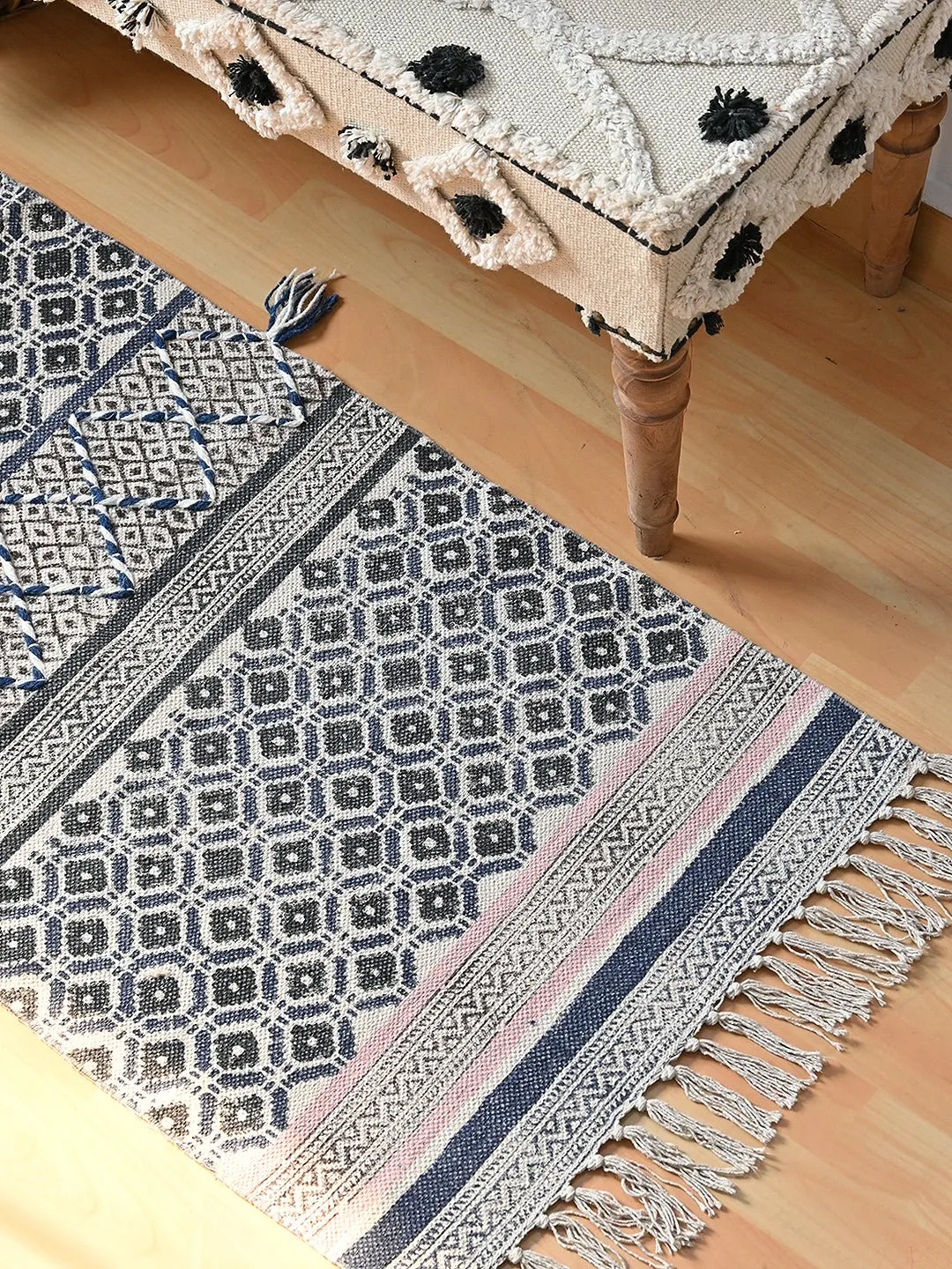 DOWNTOWN - BLOCK PRINTED FLOOR RUNNER