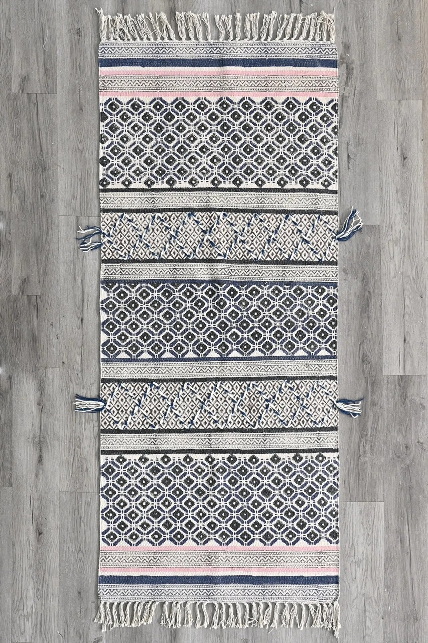 DOWNTOWN - BLOCK PRINTED FLOOR RUNNER