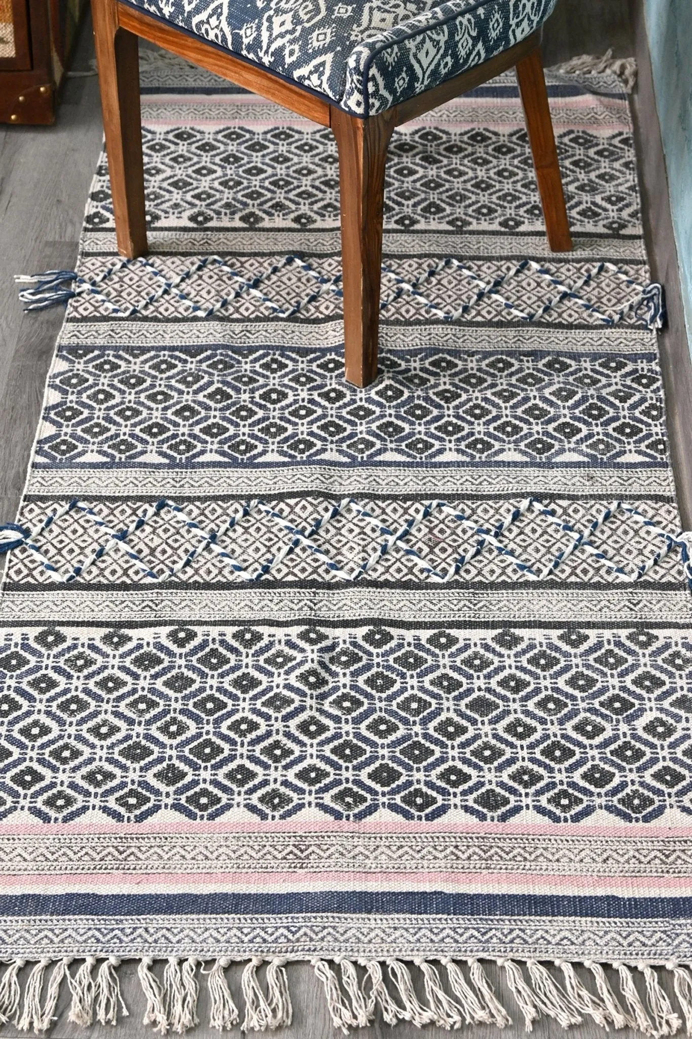 DOWNTOWN - BLOCK PRINTED FLOOR RUNNER