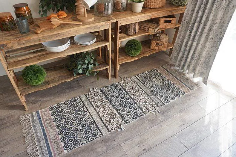 DOWNTOWN - BLOCK PRINTED FLOOR RUNNER