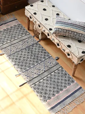 DOWNTOWN - BLOCK PRINTED FLOOR RUNNER