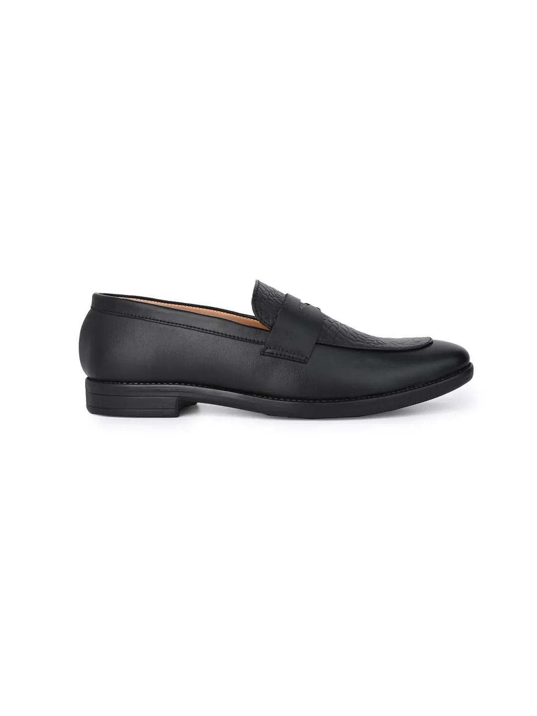 Esmee Black Men Formal Slip Ons