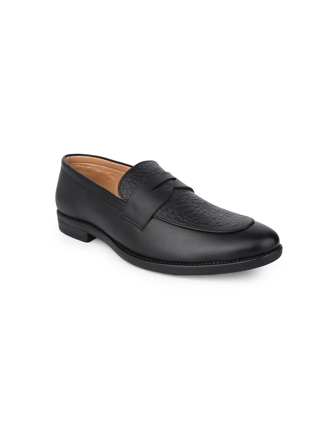 Esmee Black Men Formal Slip Ons