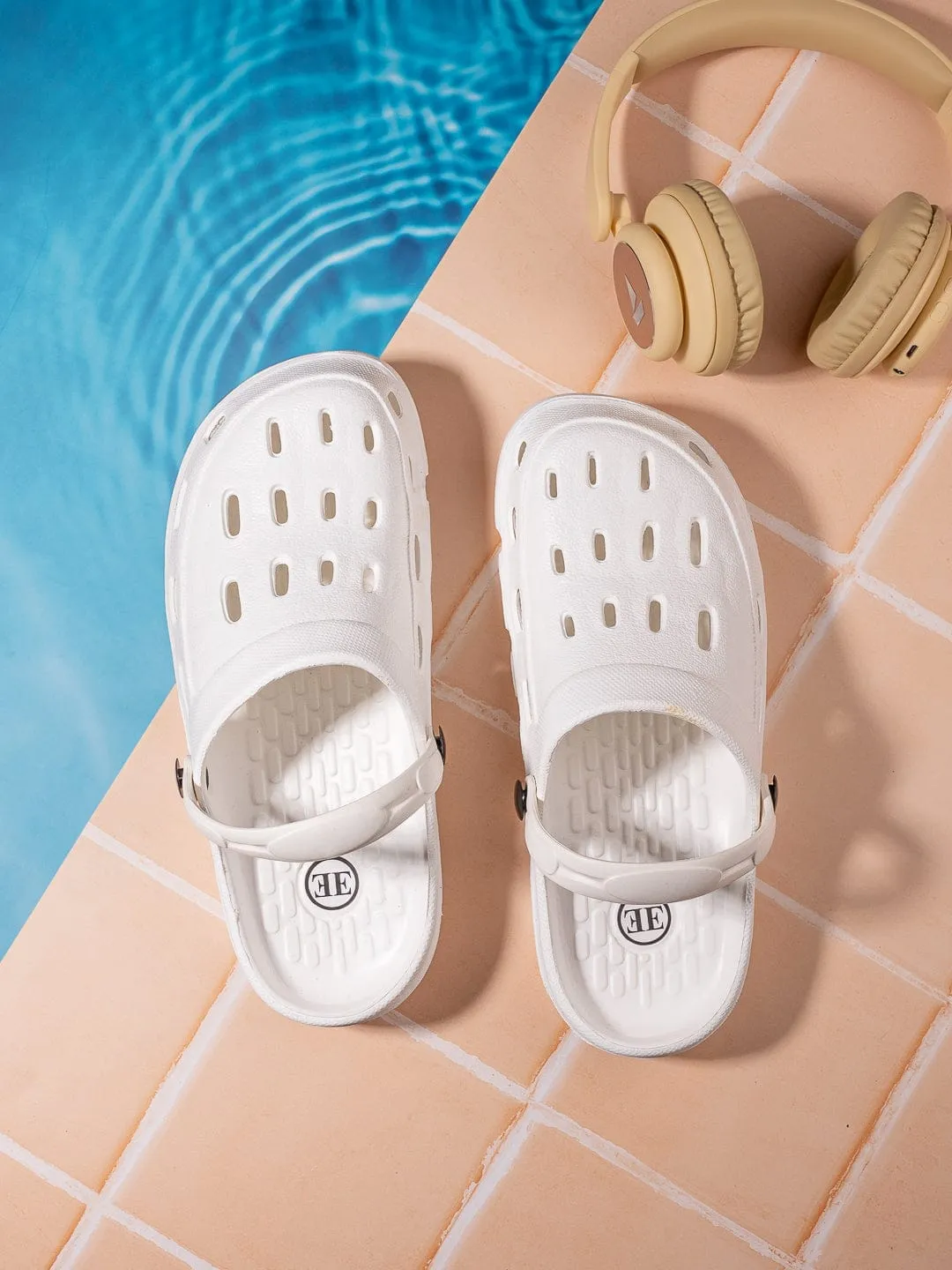 ESMEE COMFORT CROCS White 101