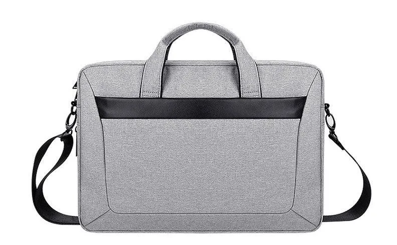 Executive 2 in 1 Laptop Shoulder Bag -Ash