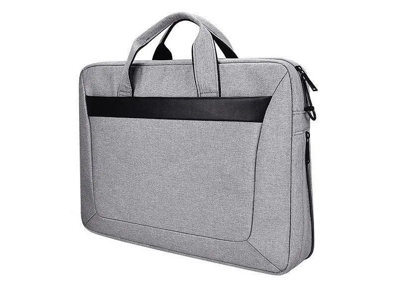 Executive 2 in 1 Laptop Shoulder Bag -Ash