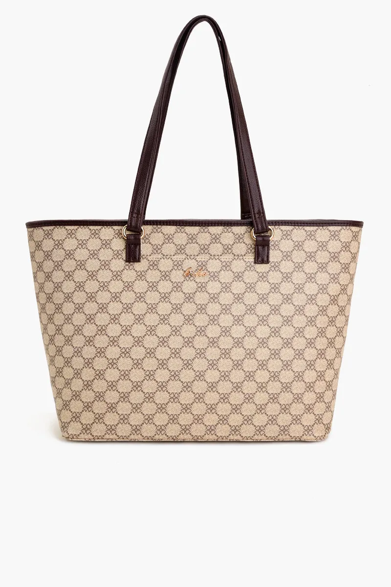 Executive Edge Tote Bag - Beige