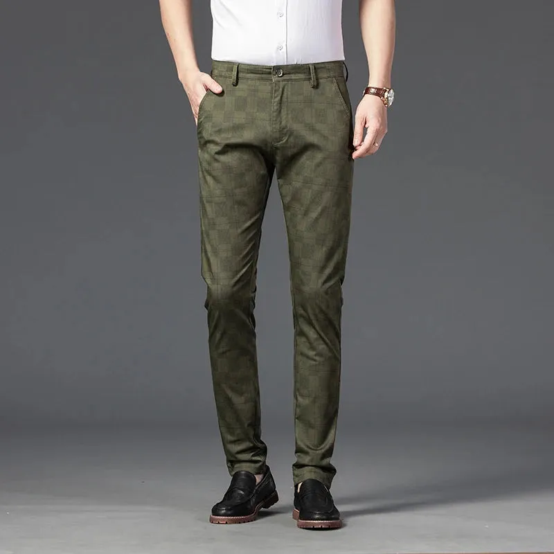 Executive Glen Plaid Bottoms