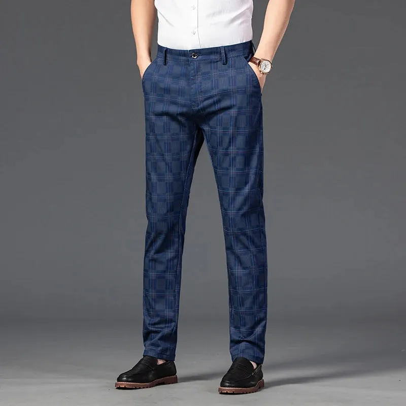 Executive Glen Plaid Bottoms