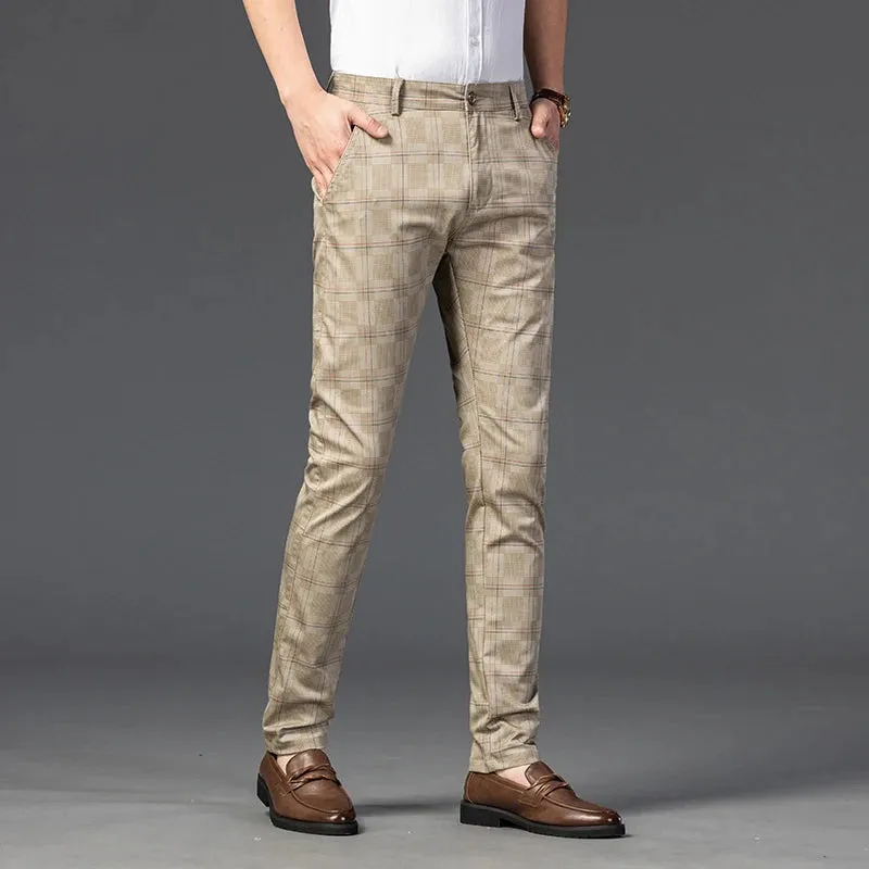 Executive Glen Plaid Bottoms