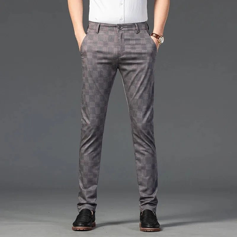 Executive Glen Plaid Bottoms
