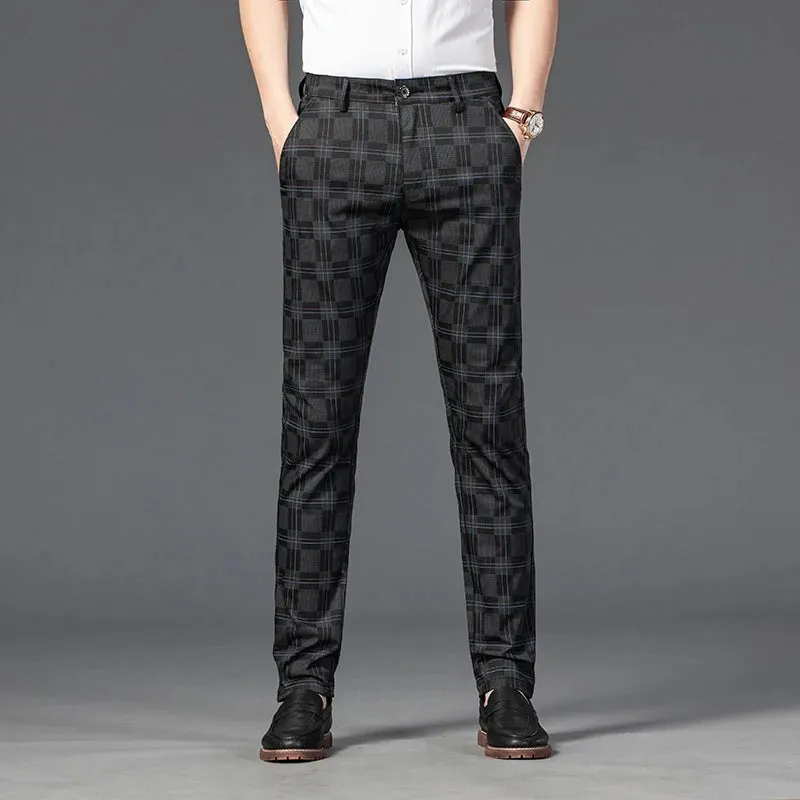 Executive Glen Plaid Bottoms