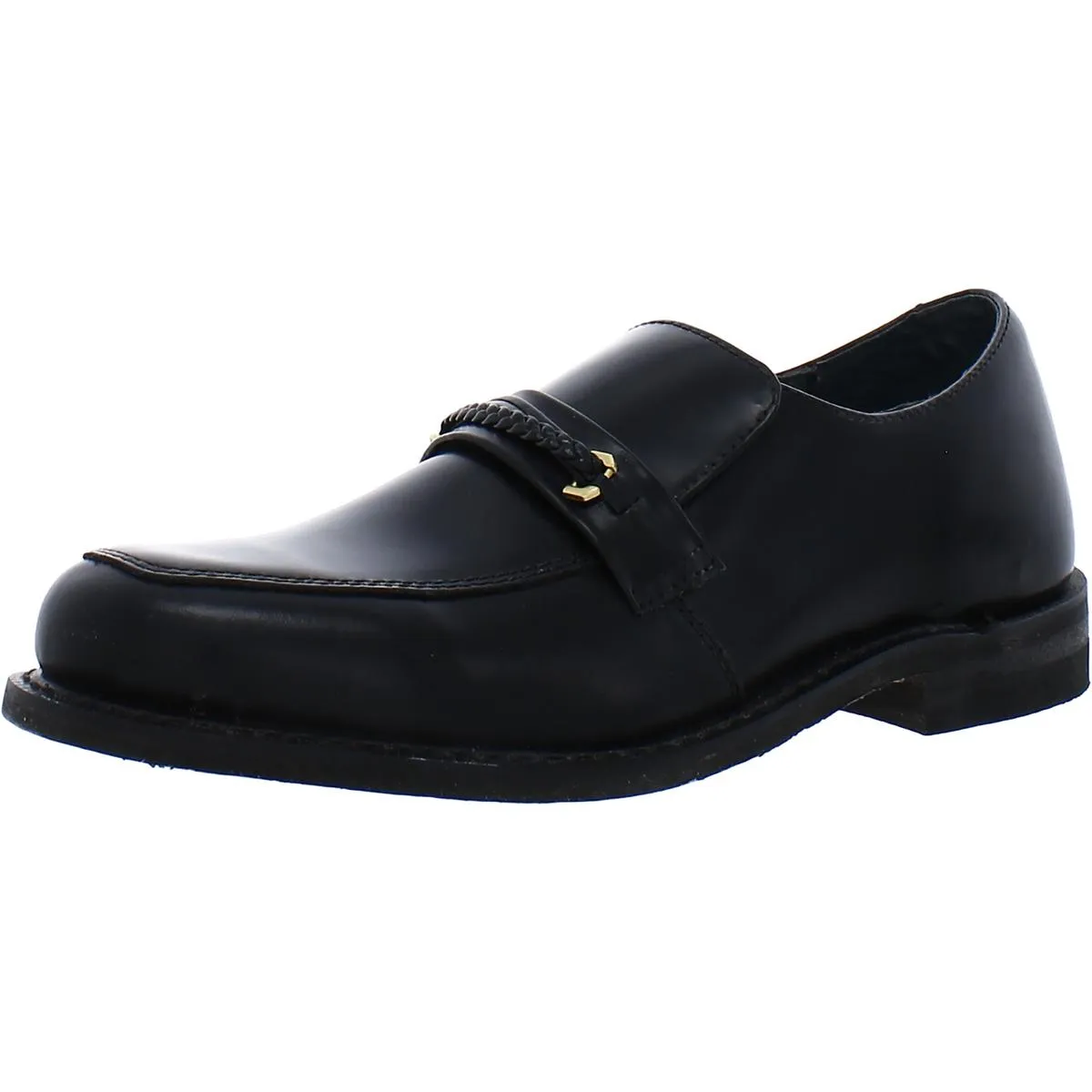 Executive Imperials Mens Leather Slip On Oxfords