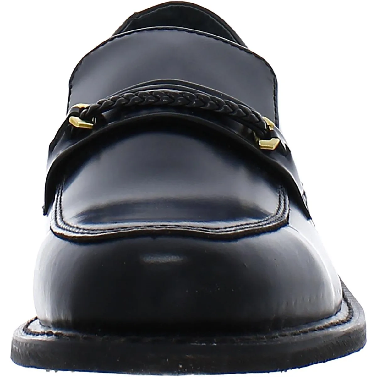 Executive Imperials Mens Leather Slip On Oxfords