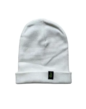 FlameStore beanie in white