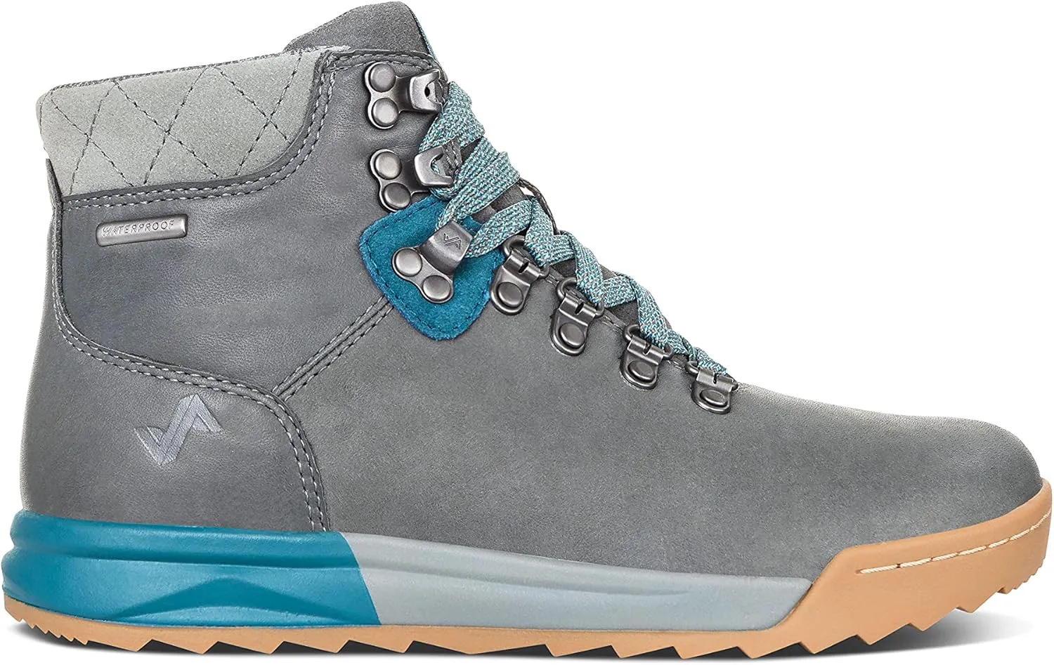 Forsake Patch Waterproof Walking Boots for Women  Leather Construction  HydroGuard Internal Membrane Charcoal 6 B - Medium