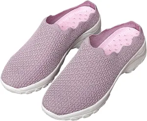 Hbeylia Women's Slip On Sneakers Walking Shoes Breathable Mesh Mule Slippers Hiking Work Nurse Shoes Lightweight Fashion Wedge Platform Chunky High Heels Sport Shoes For Women Hbeylia Women's Slip On Sneakers Walking Shoes Breathable Mesh Mule Slippers Hiking Work Nurse Shoes Lightweight Fashion Wedge Platform Chunky High Heels Sport Shoes For Women
