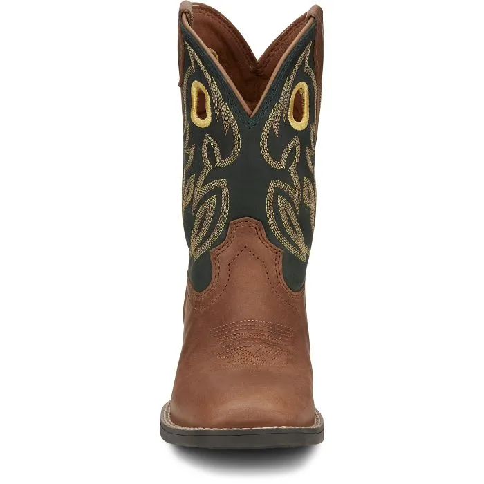 Justin Bowline Kids Western Boot