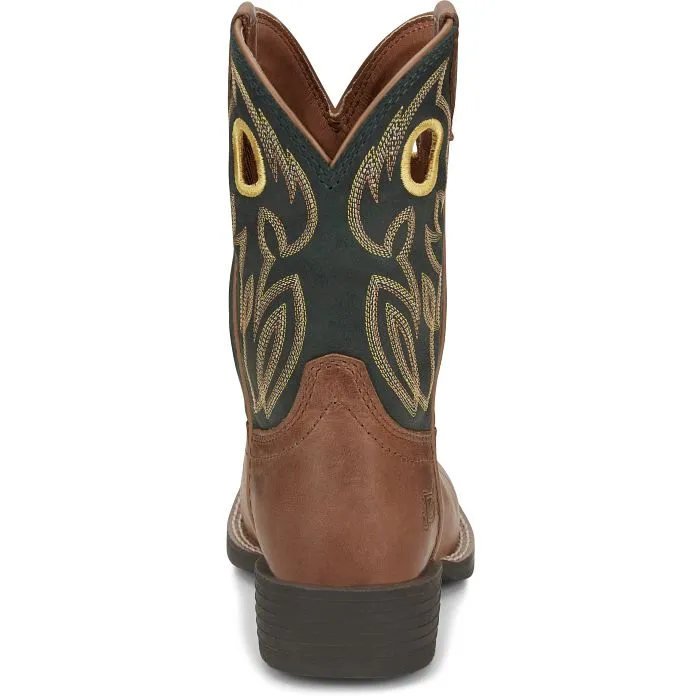 Justin Bowline Kids Western Boot