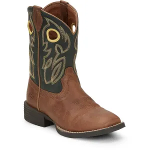 Justin Bowline Kids Western Boot