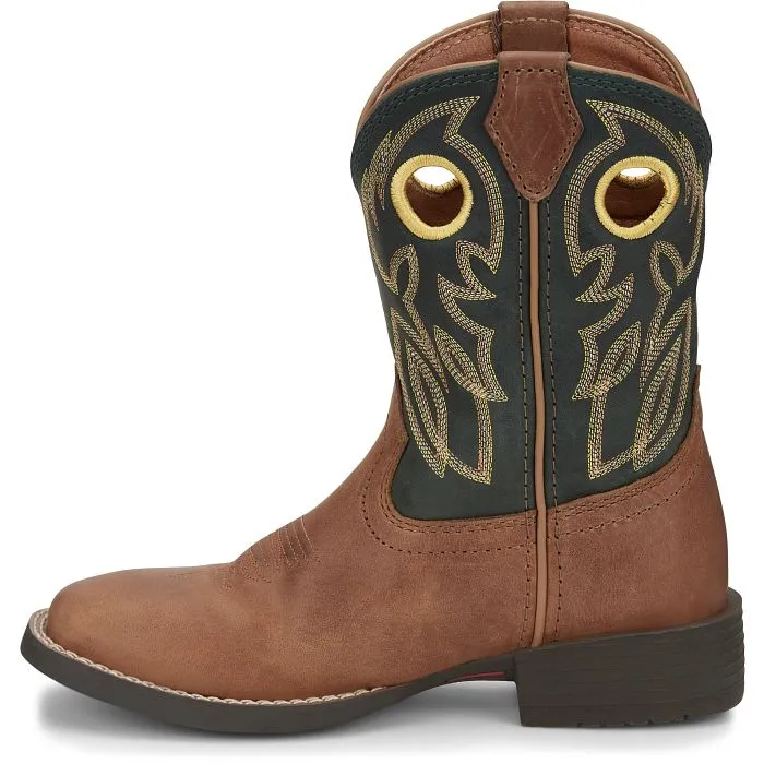 Justin Bowline Kids Western Boot