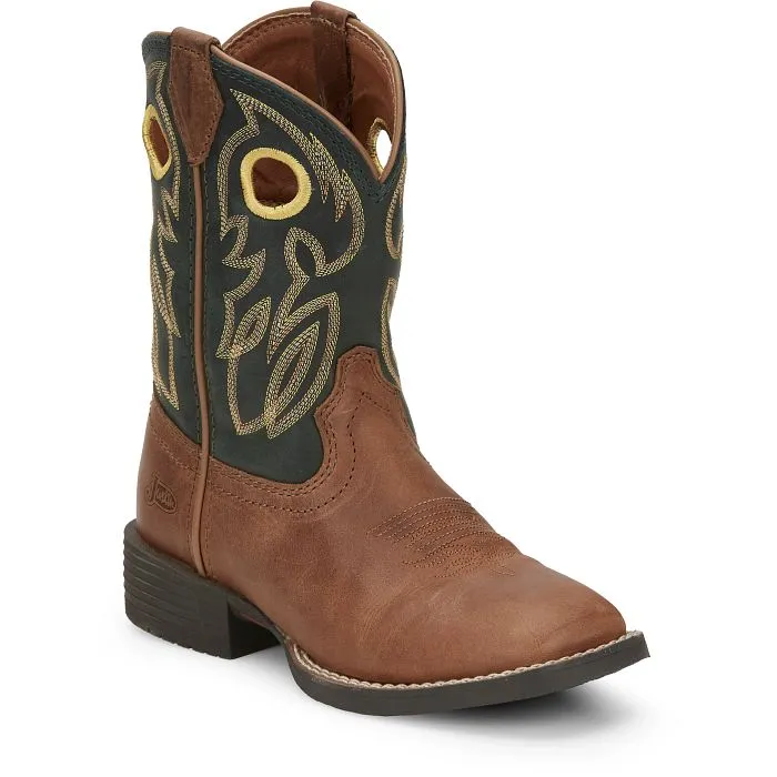 Justin Bowline Kids Western Boot
