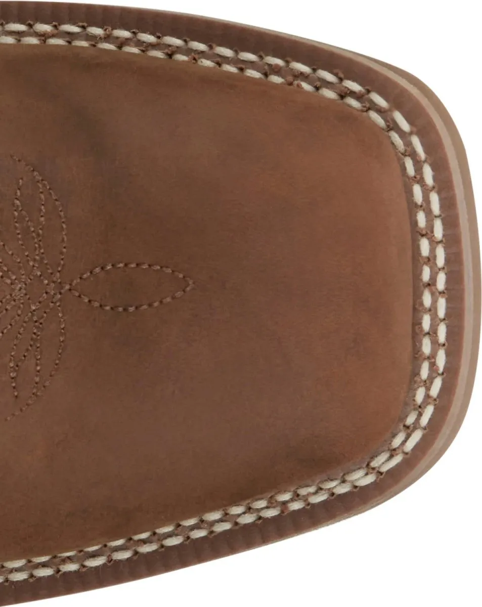 Justin Men's 11" Big Bucks Pecan Western Boots