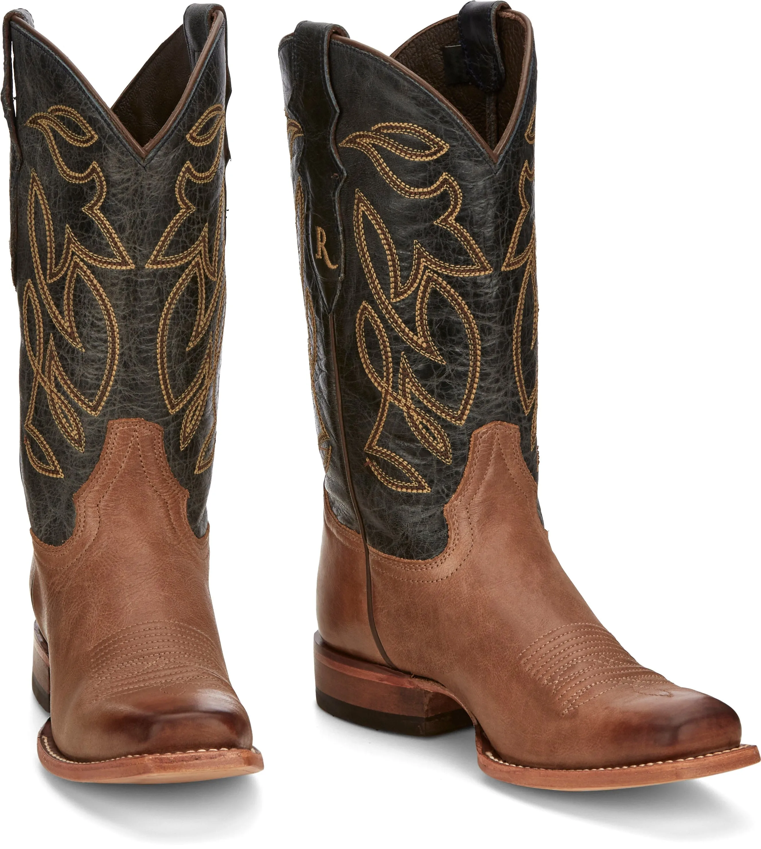 Justin Women's Sandy Natural Tan Western Boots RM307
