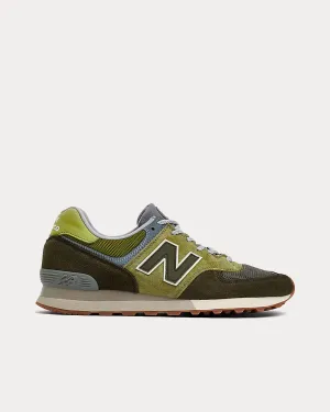 MADE in UK 576 TCS London Marathon Grape Leaf / Cactus / Olive Low Top Sneakers