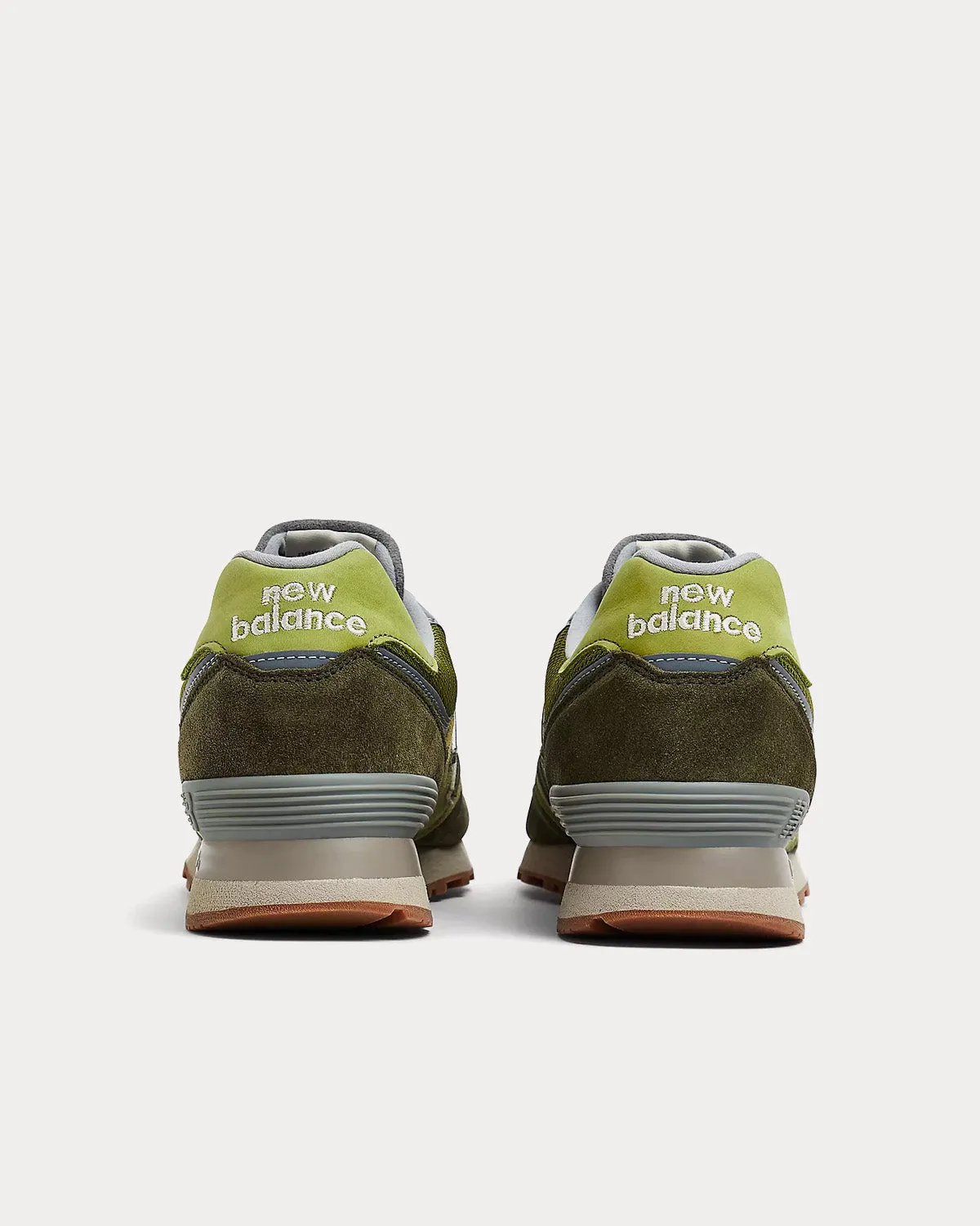 MADE in UK 576 TCS London Marathon Grape Leaf / Cactus / Olive Low Top Sneakers