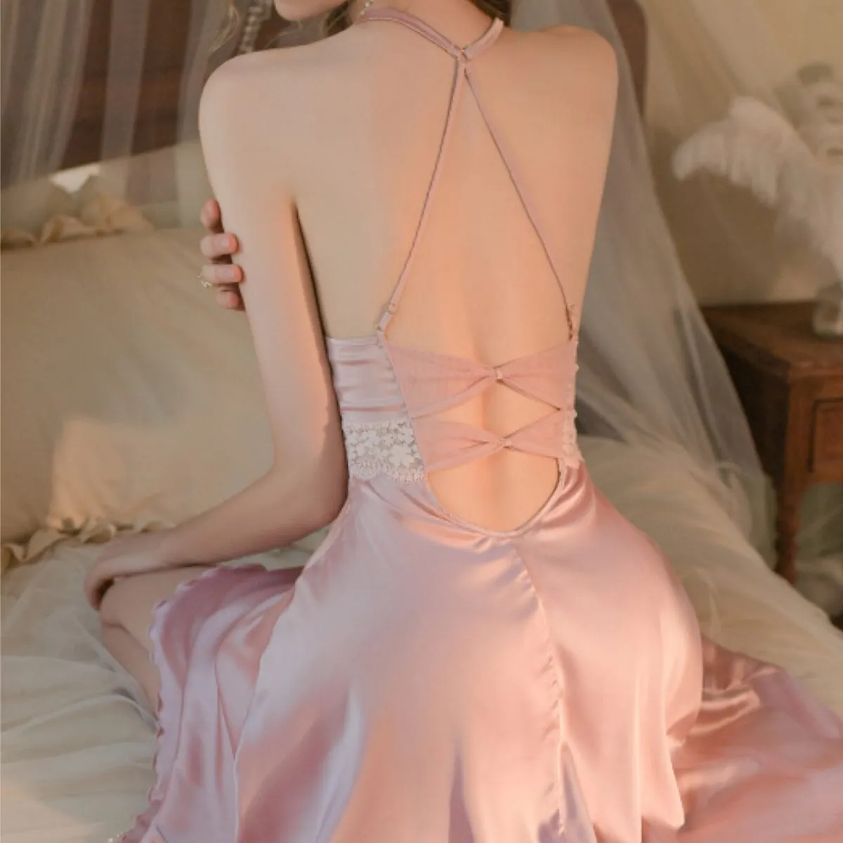 Maya satin slip